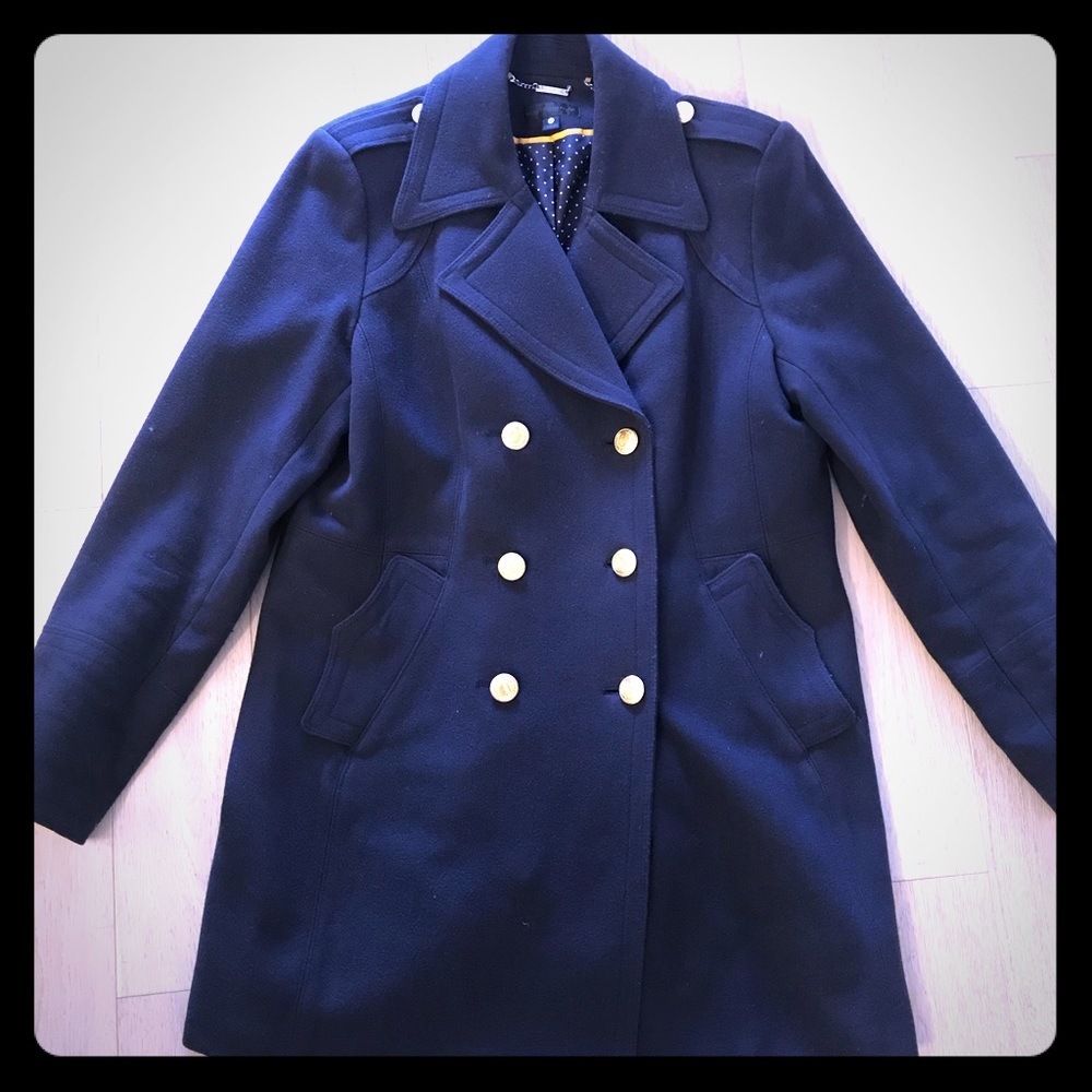Worthington women’s navy fashionable overcoat